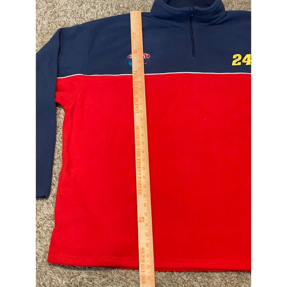 Jeff Gordon #24 Dupont Motorsports XXL NASCAR Fleece Pullover Jacket Racing - Picture 5 of 12